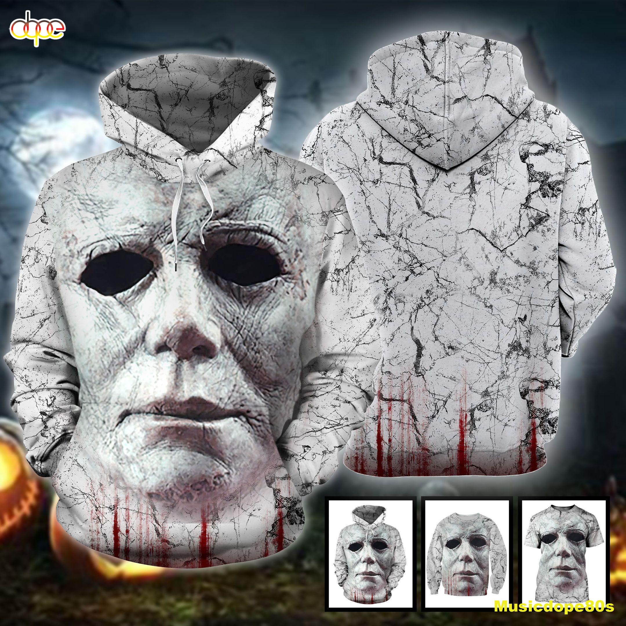 Michael Myers Mask Horror Movie Halloween All Over Print 3D Shirt