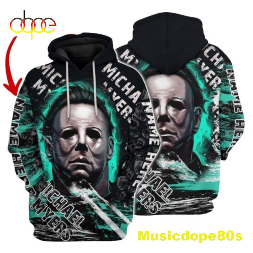 Personalized Michael Myers AOP Hoodie