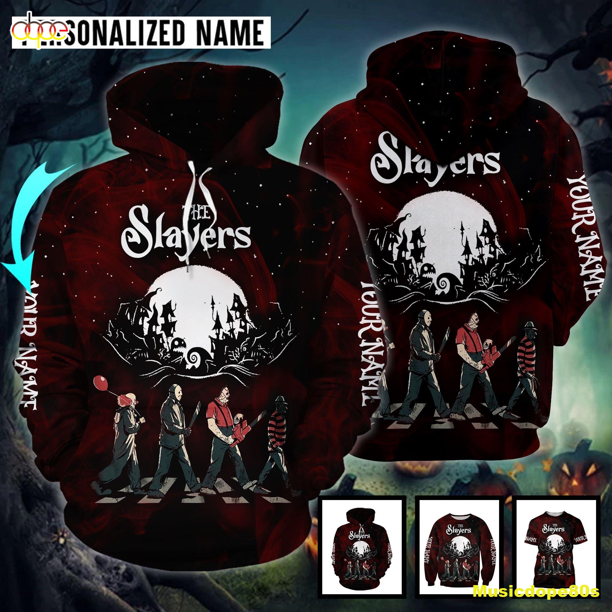 Personalized The Slayers Horror Movie Halloween All Over Print 3D Shirt