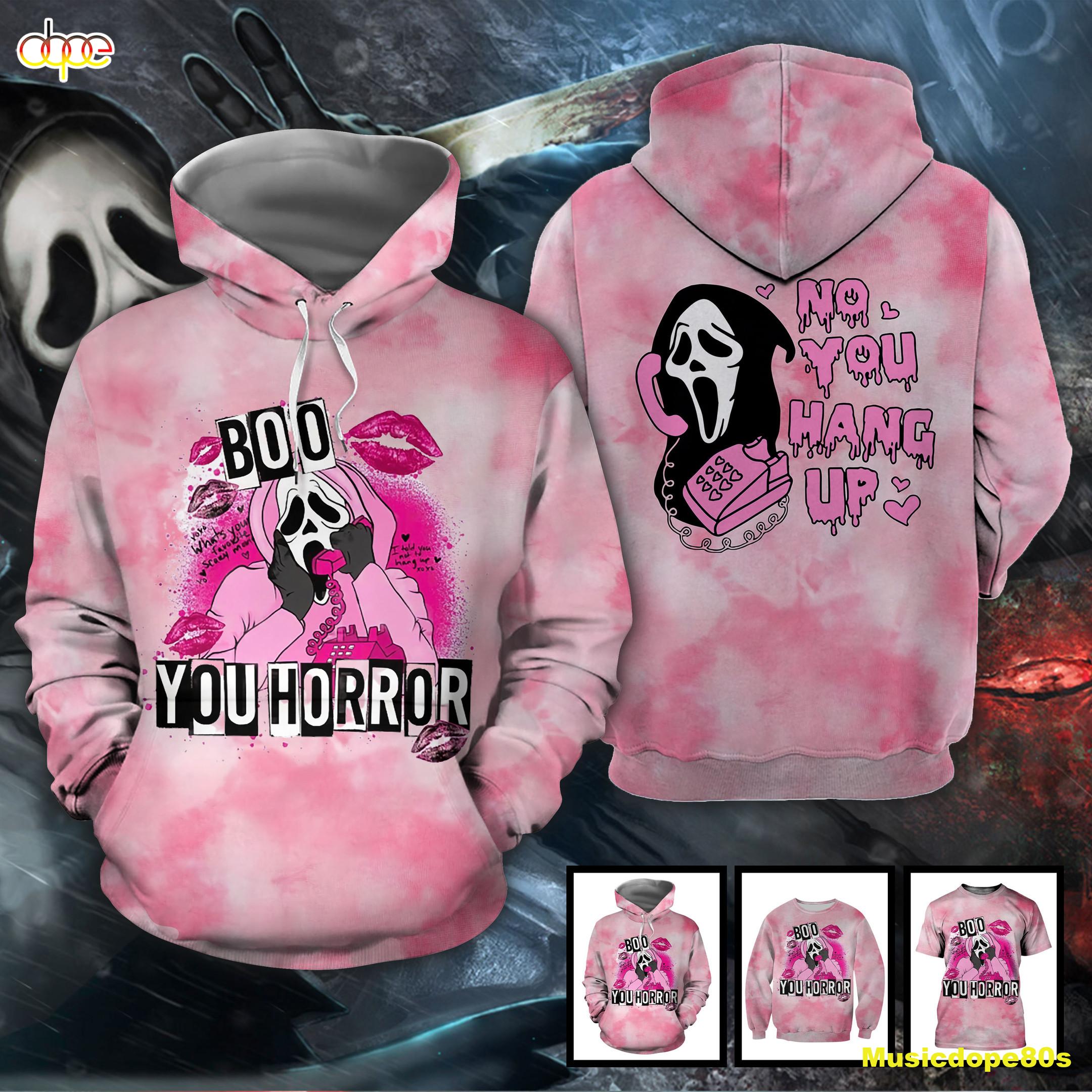 Scream Ghostface Halloween Horror Movie Tie Dye All Over Print 3D Shirt