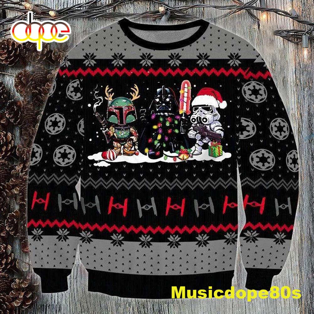 Star Wars Ugly Christmas Halloween 2022 Sweater