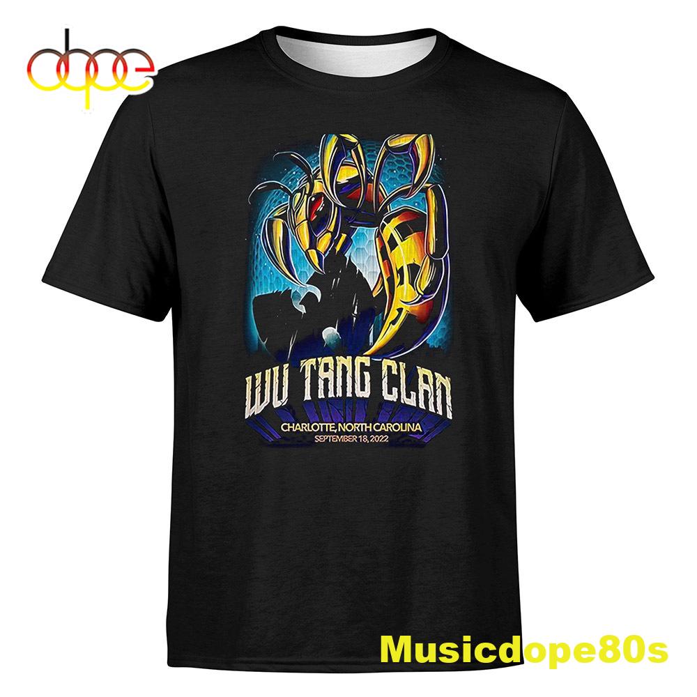 Wu-tang Killa Bees New York State Of Mind Tour 2022 Charlotte Unisex T-shirt