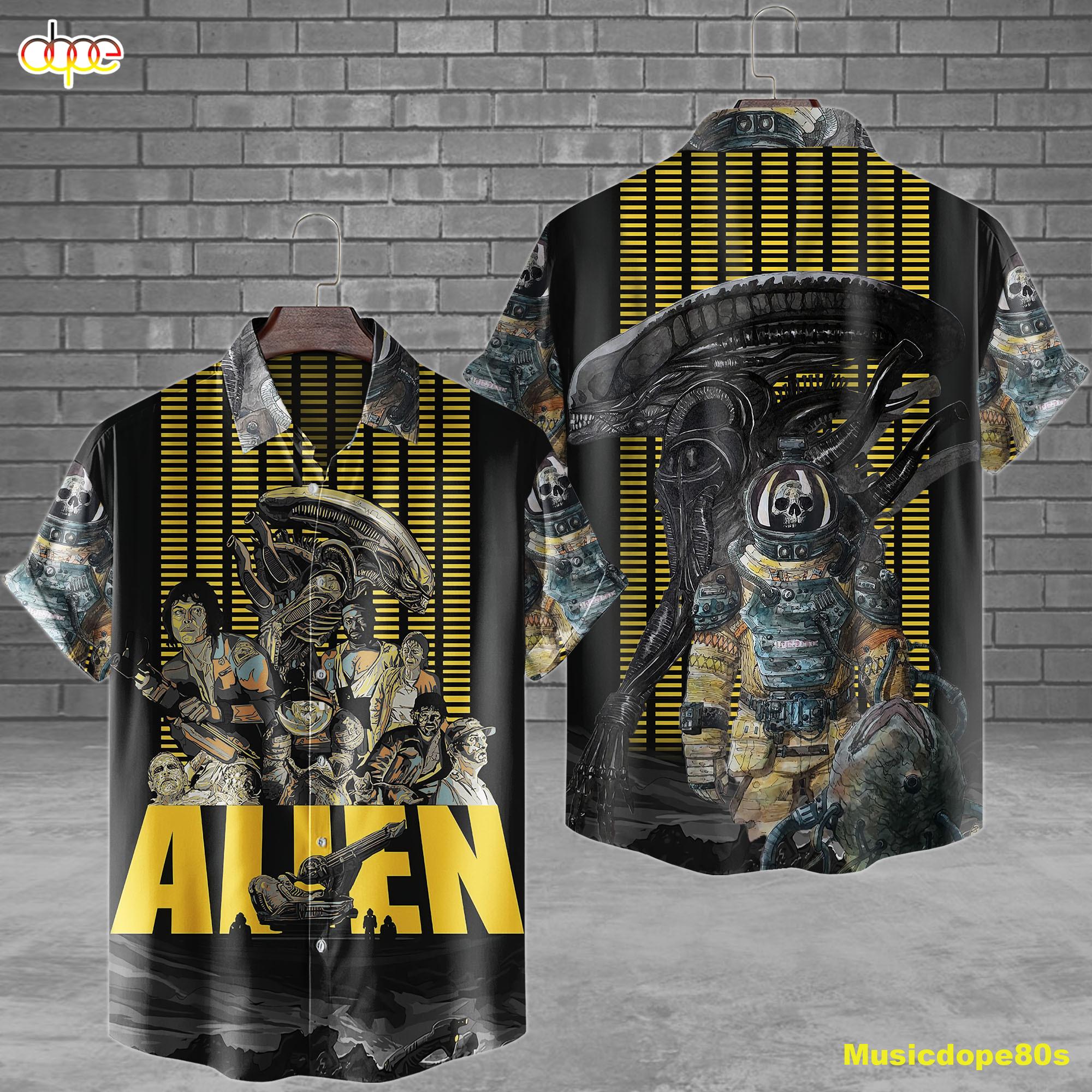 Walter Alien Covenant Horror Movie Halloween All Over Print 3D Hawaiian Shirt