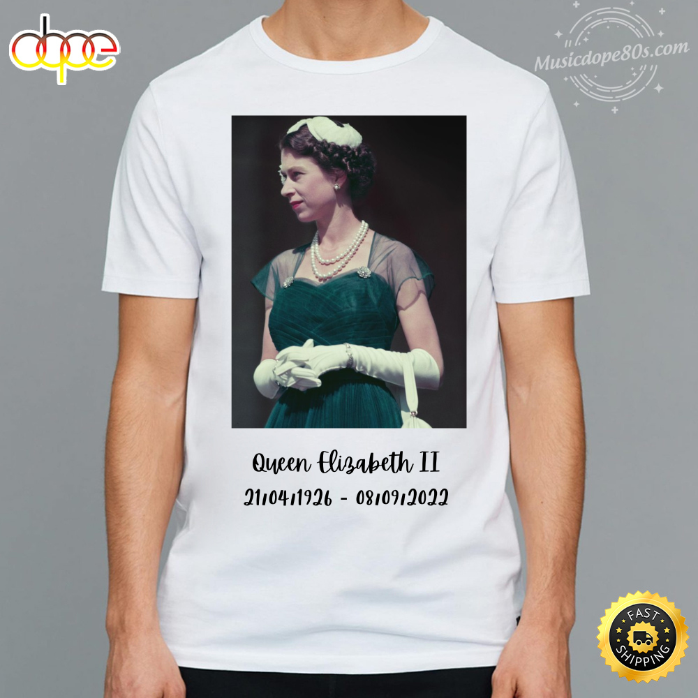 RIP Her Royal Highness The Queen Elizabeth II 1926 2022 Unisex T-Shirt