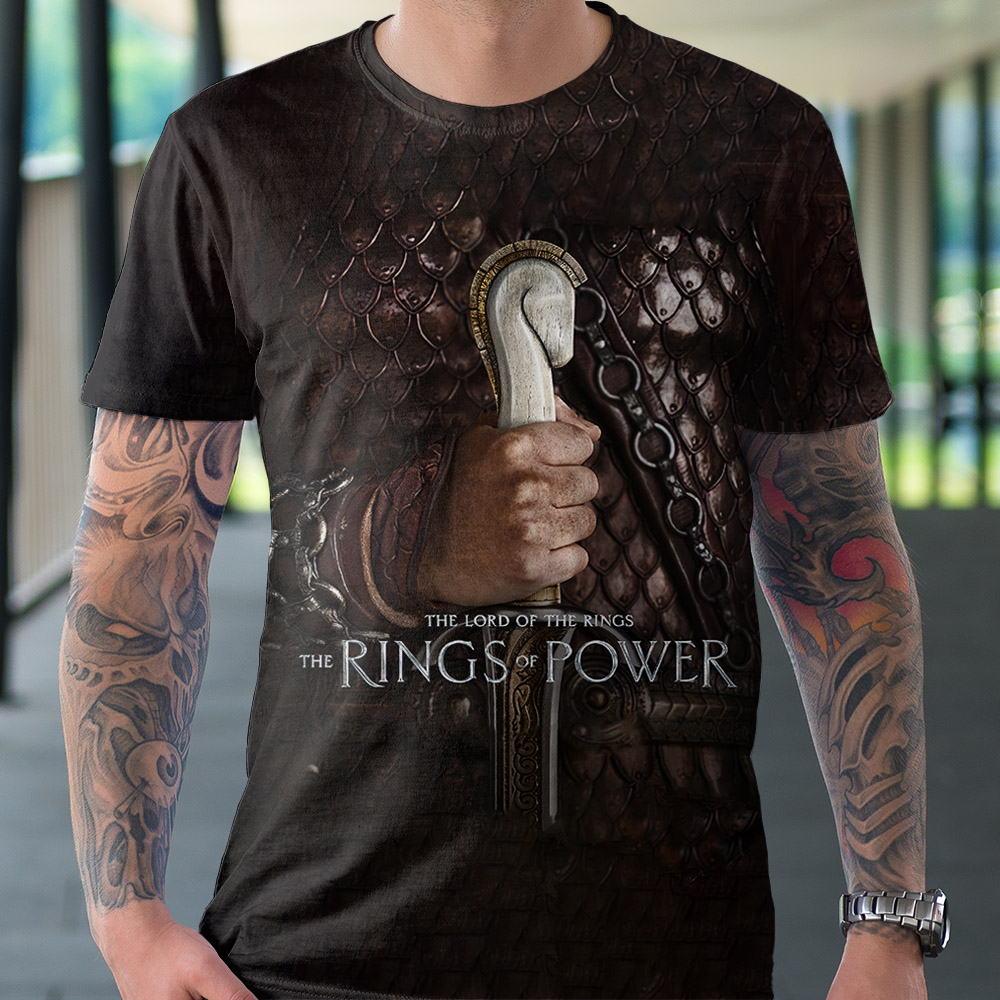 Lord of the Rings The Rings Of Power Halbrand All Over Print Shirt