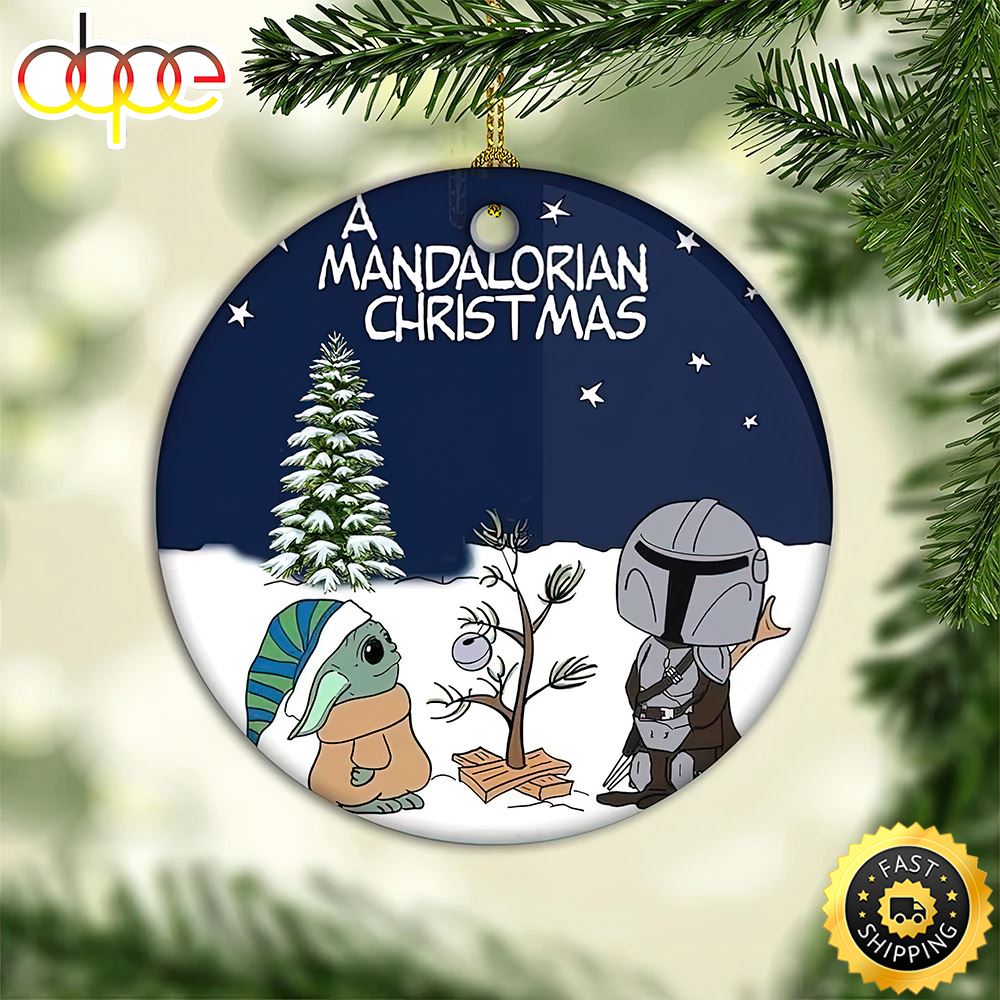 A Mandalorian Baby Yoda Star Wars Christmas 2022 Hallmark Nfl Ornaments 2022