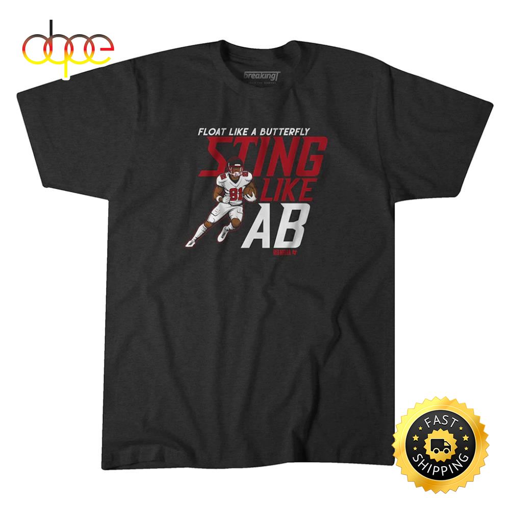 ANTONIO BROWN FLOAT LIKE A BUTTERFLY STING LIKE AB T Shirt