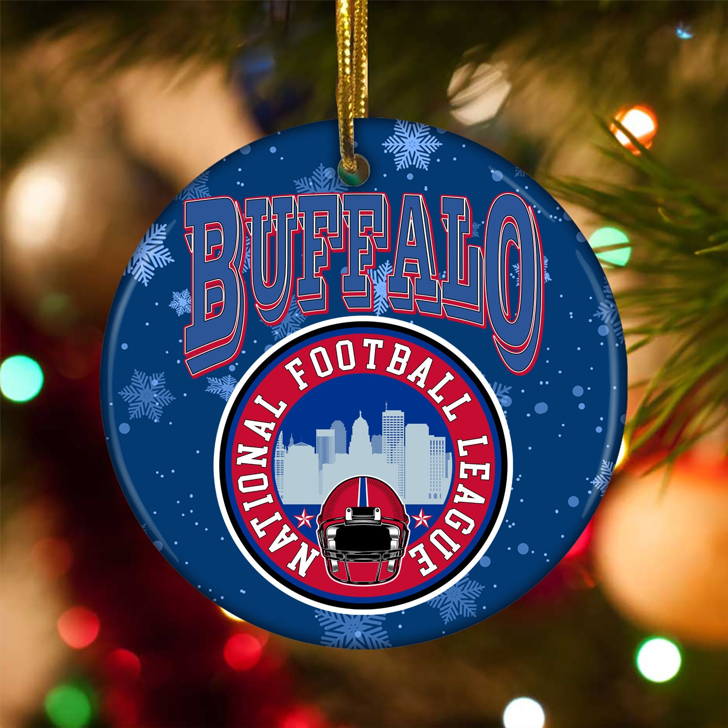 Buffalo Bills Christmas Hallmark NFL Ornaments 2022