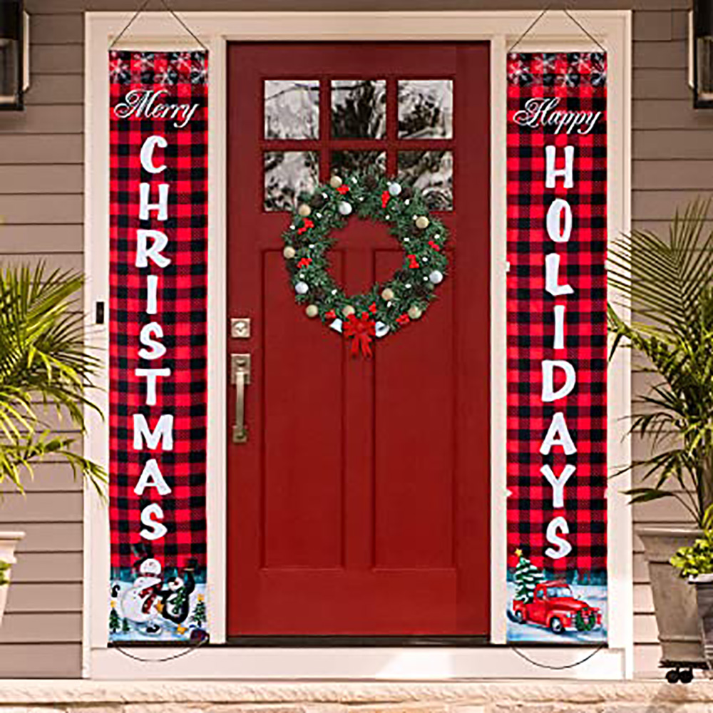 Christmas Holidays Decorations For The HomeChristmas Door Banner