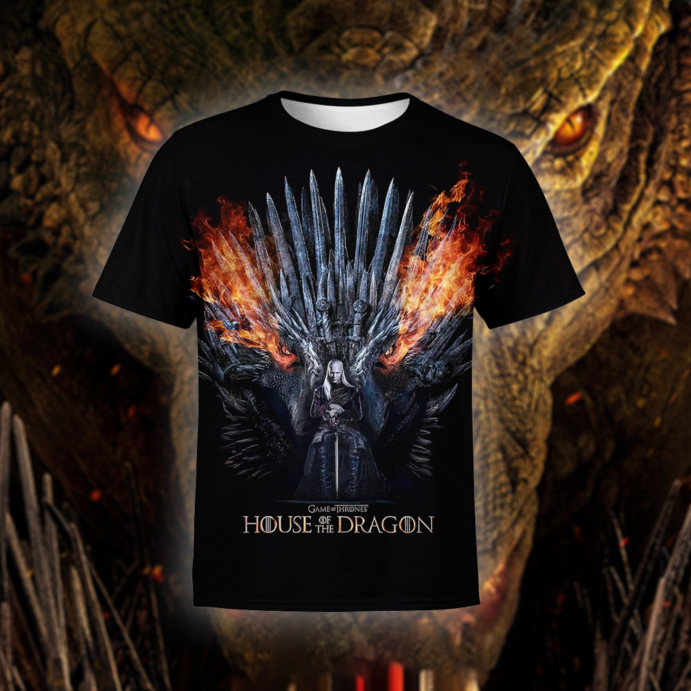 Daemon Targaryen House Of Dragon T Shirt All Over Print Shirt