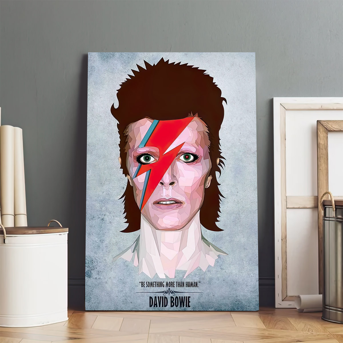 David Bowie New York City Art Music Tour 2022 Poster Canvas
