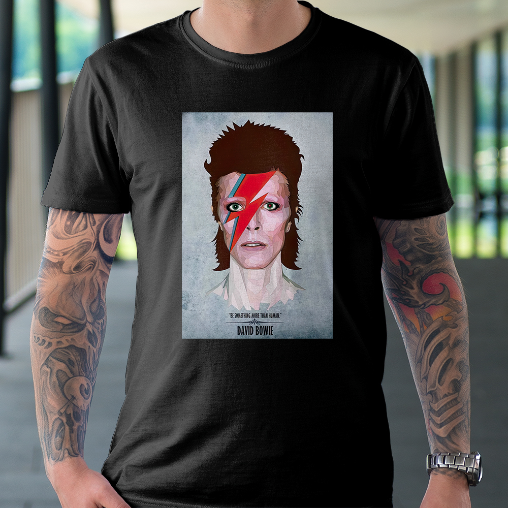 David Bowie New York City Art Music Tour 2022 Unisex Black T Shirt