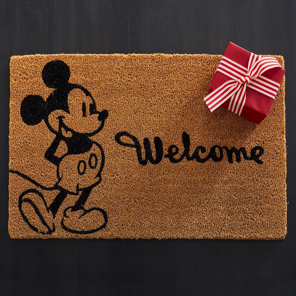 Disney Mickey Mouse Merry Christmas Doormat
