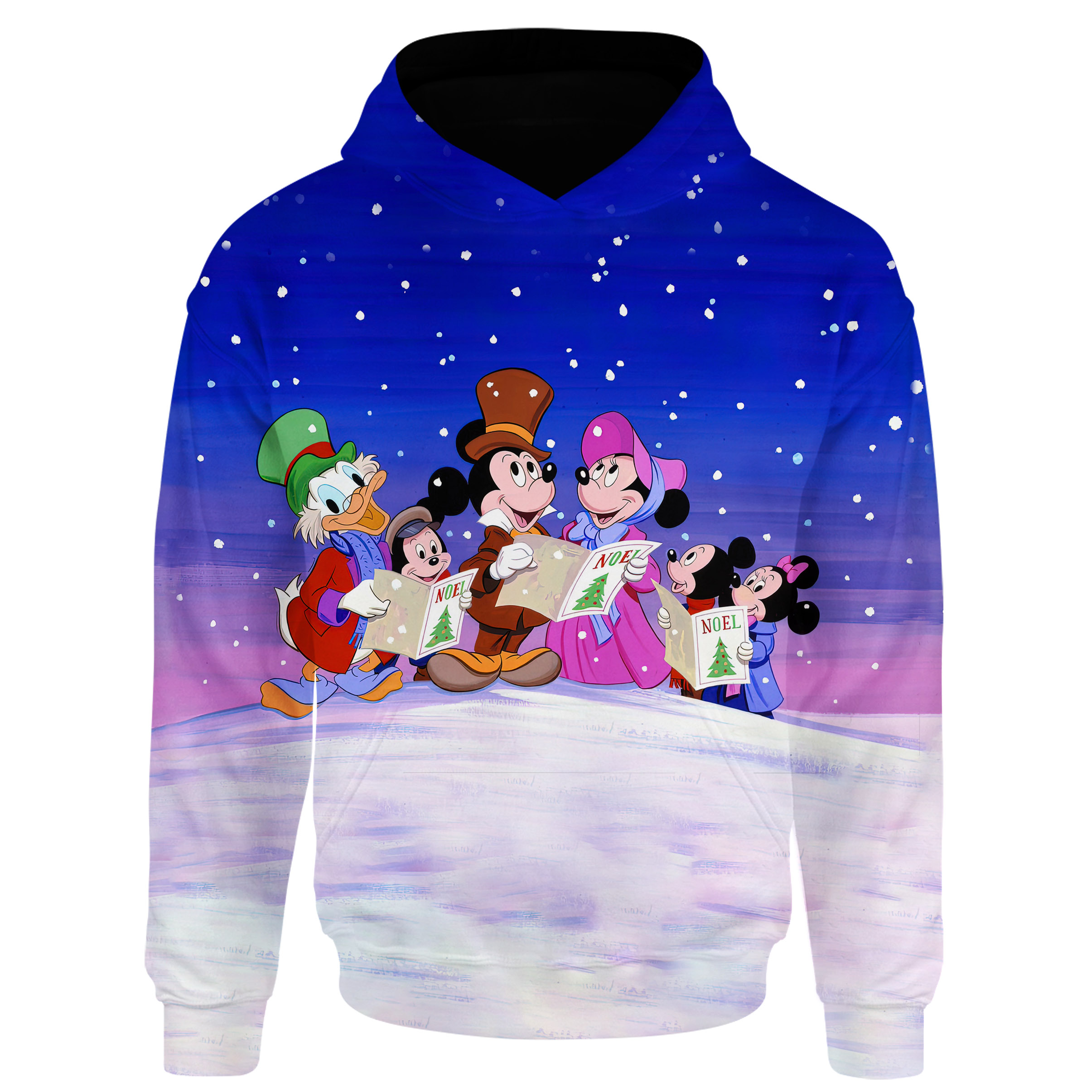 Disney Mickey Mouse S Christmas Carol Shirt All Over Print