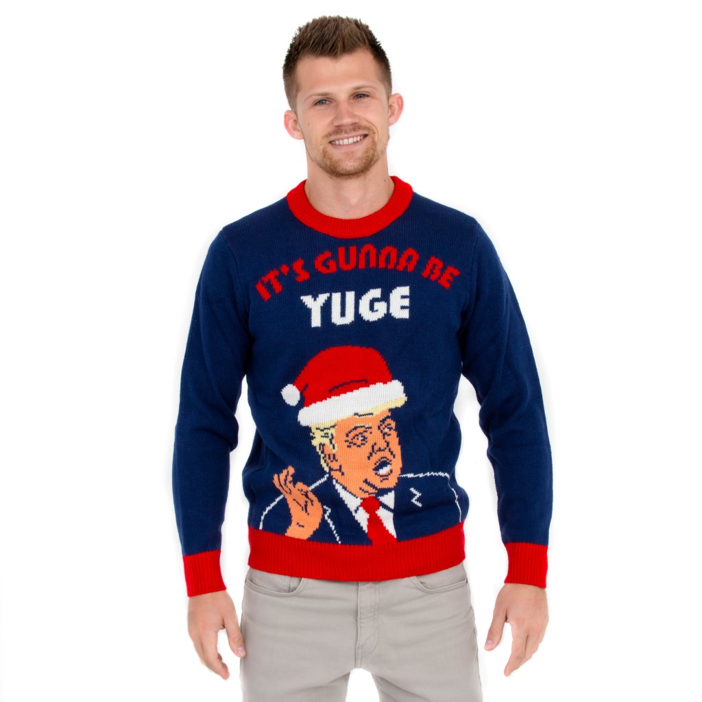 Donald Trump It S Gunna Be Yuge Christmas Sweater
