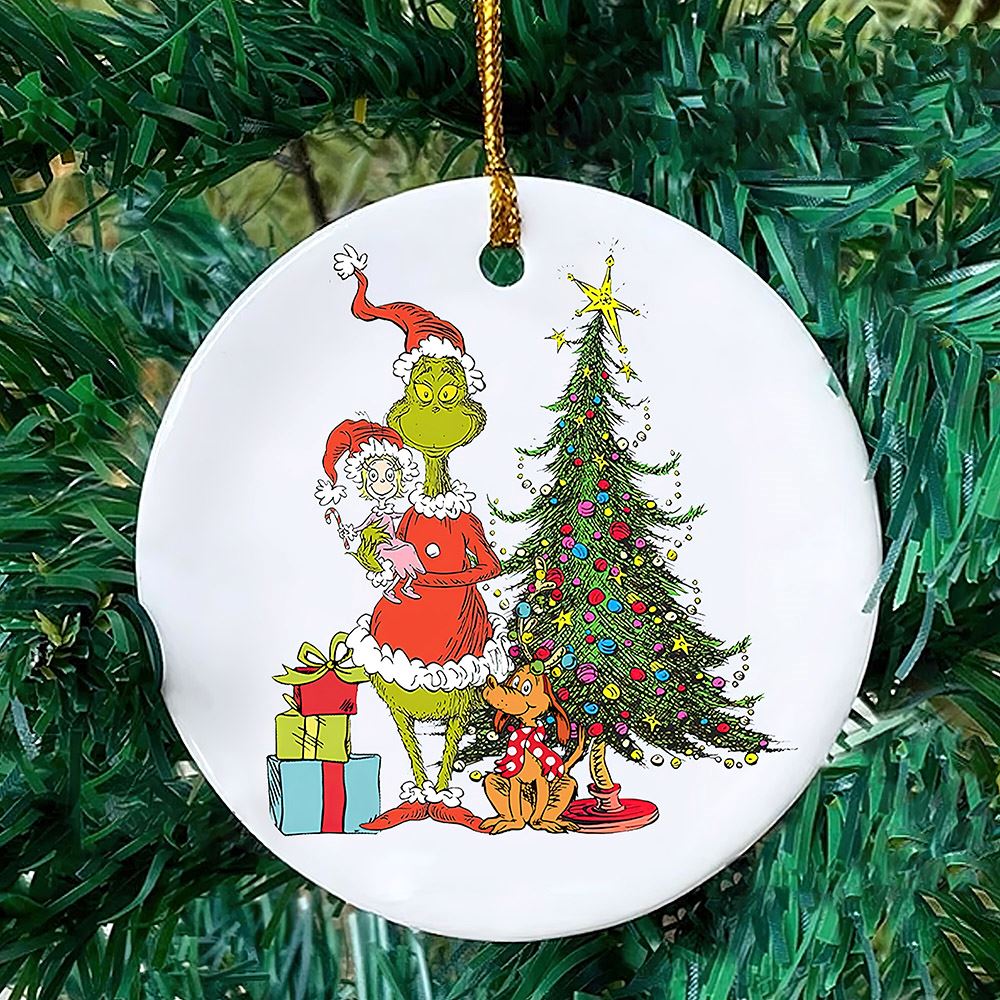 grinch christmas tree decorations
