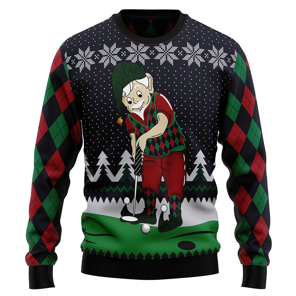 Golf Lover Ugly Christmas Sweater Unisex Sweater Christmas Outfit