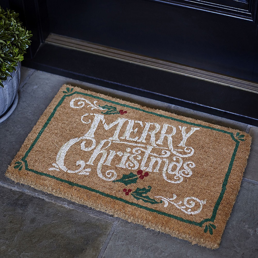 Happy Christmas 2022 Merry Christmas Doormat