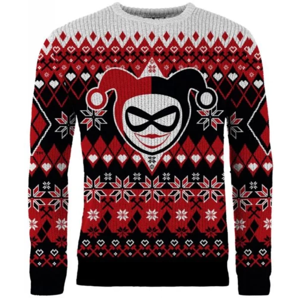 Harley Quinn Happy Harley Days Ugly Christmas Sweater 1