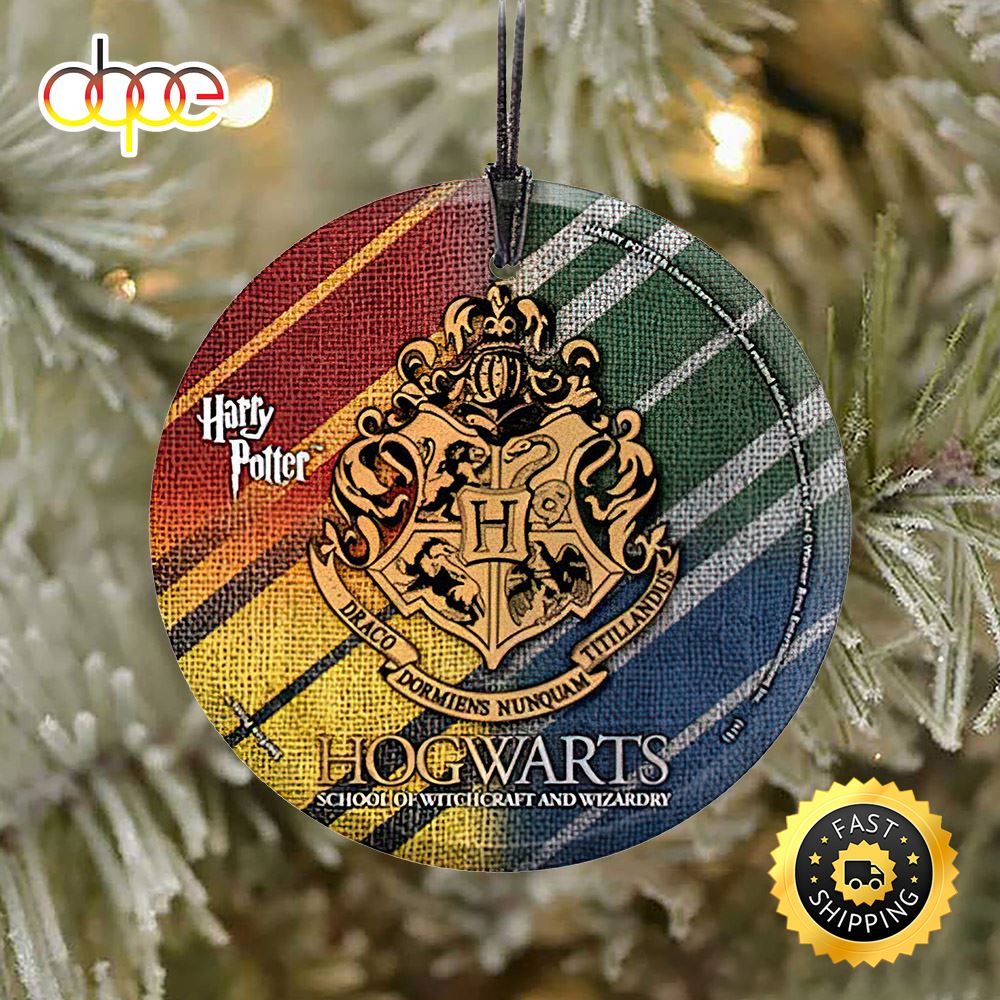 Harry Potter Hogwarts Christmas Ornaments