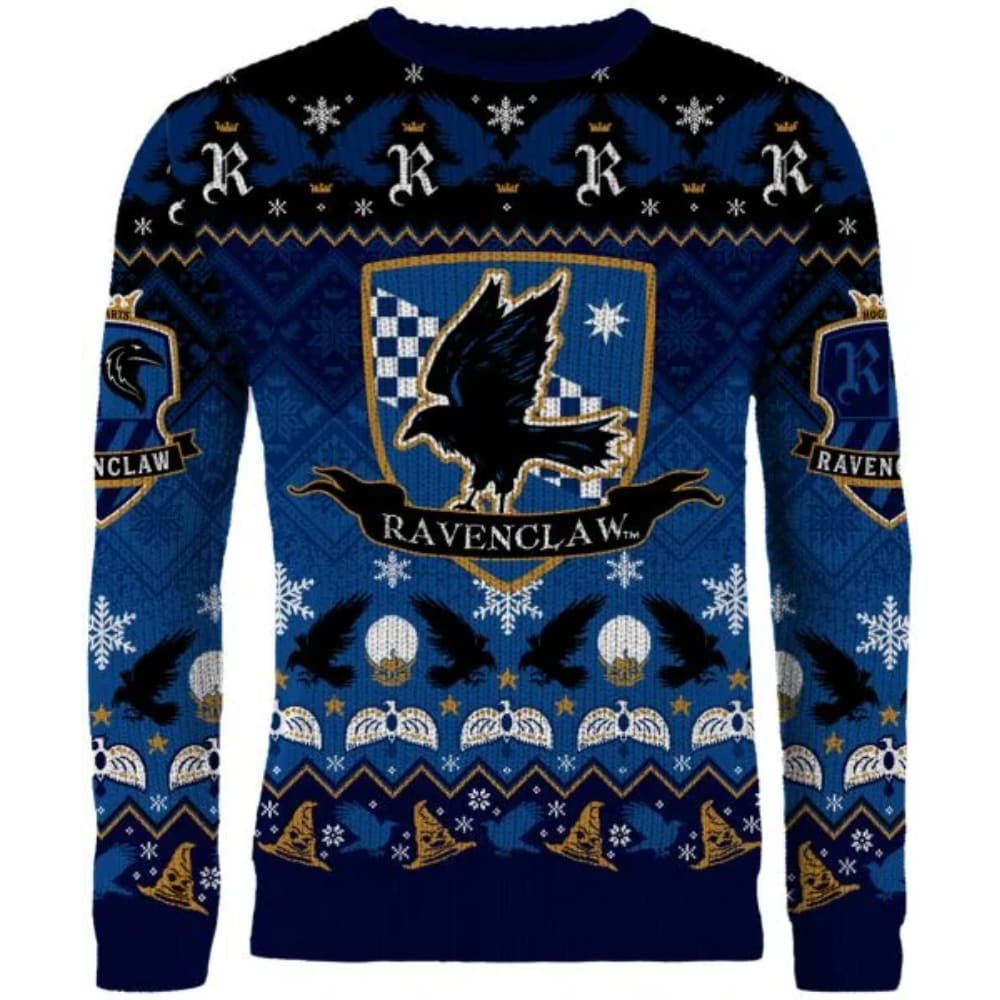 Harry Potter Run Ravenclaw Run Christmas Sweater