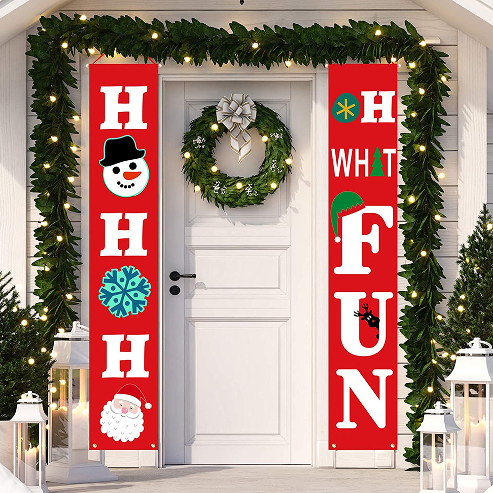 Ho Ho Ho What Fun New Year 2023 Door Banner
