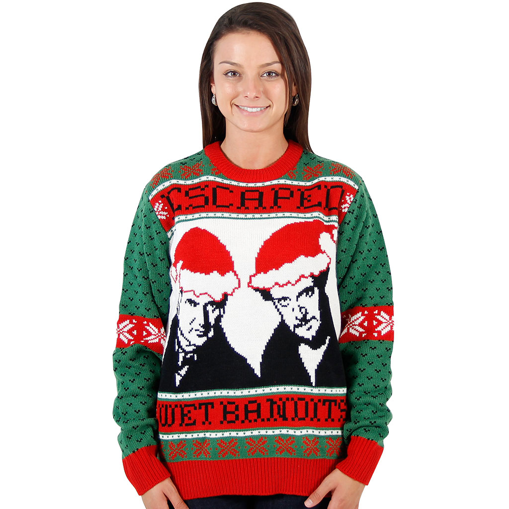 Home Alone Wet Bandits Ugly Christmas Sweater