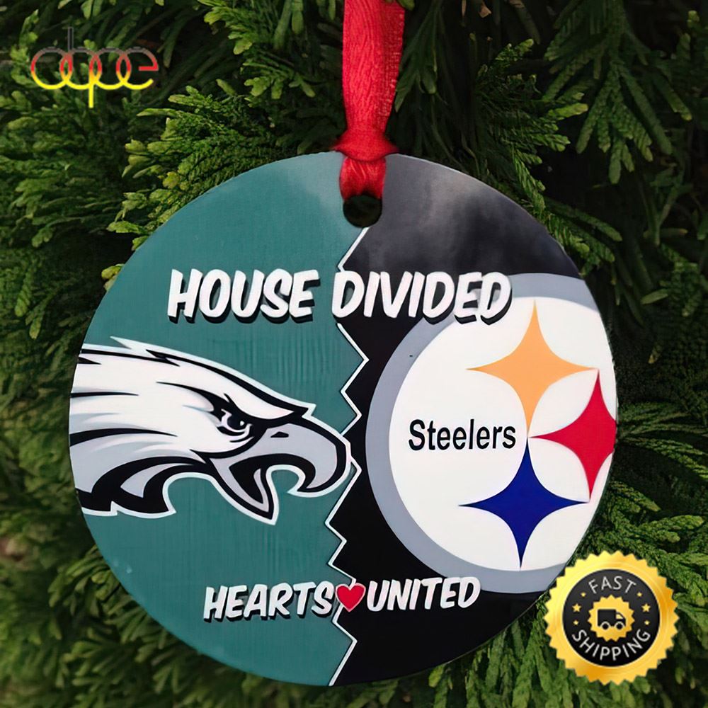 House Divided Christmas Decorations NFL Gnome Ornaments