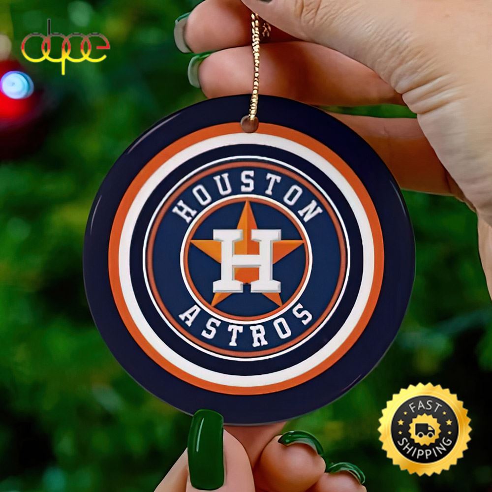 Houston Astro Christmas 2022 Hallmark NFL Ornament
