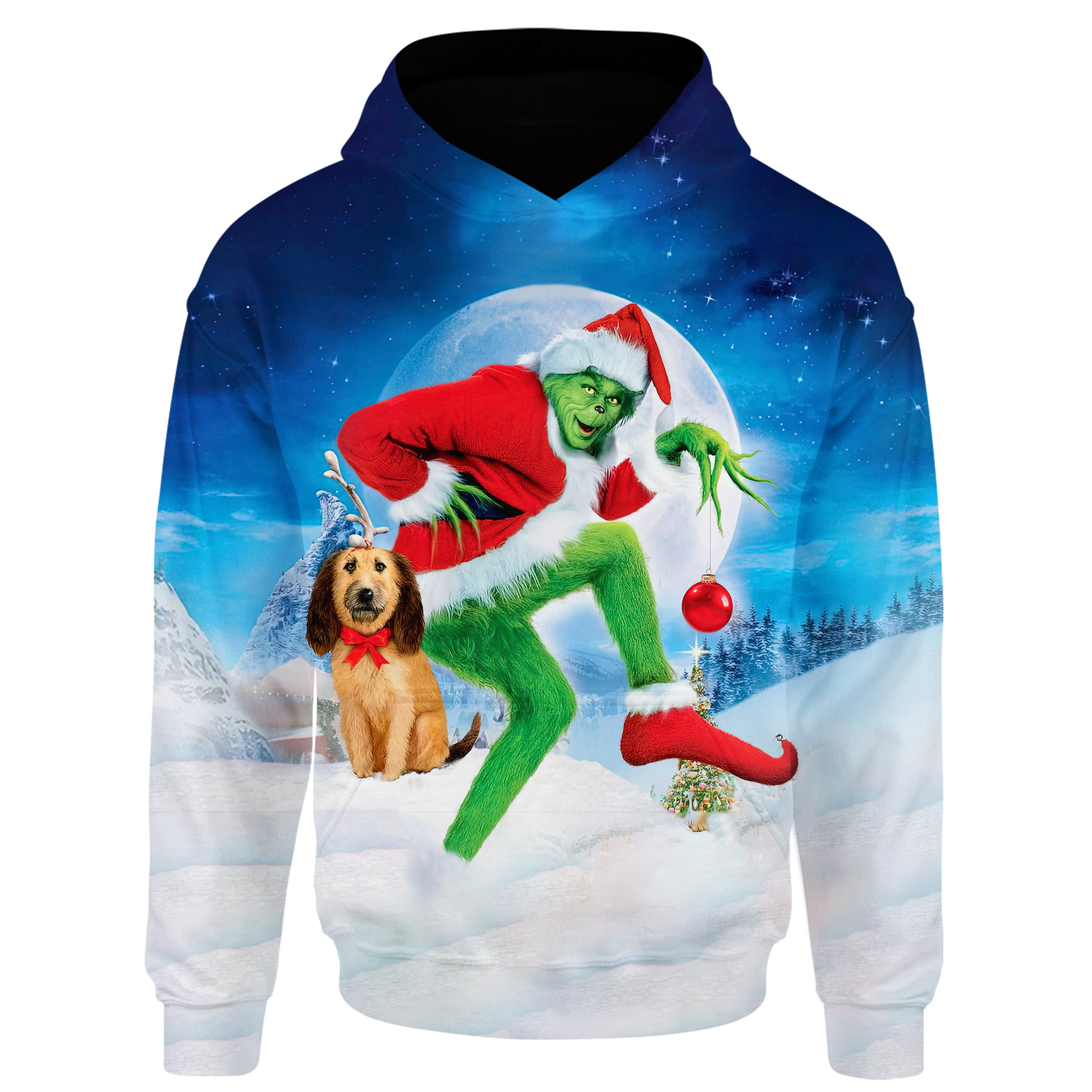 How The Grinch Stole Christmas Hoodie All Over Print Shirt