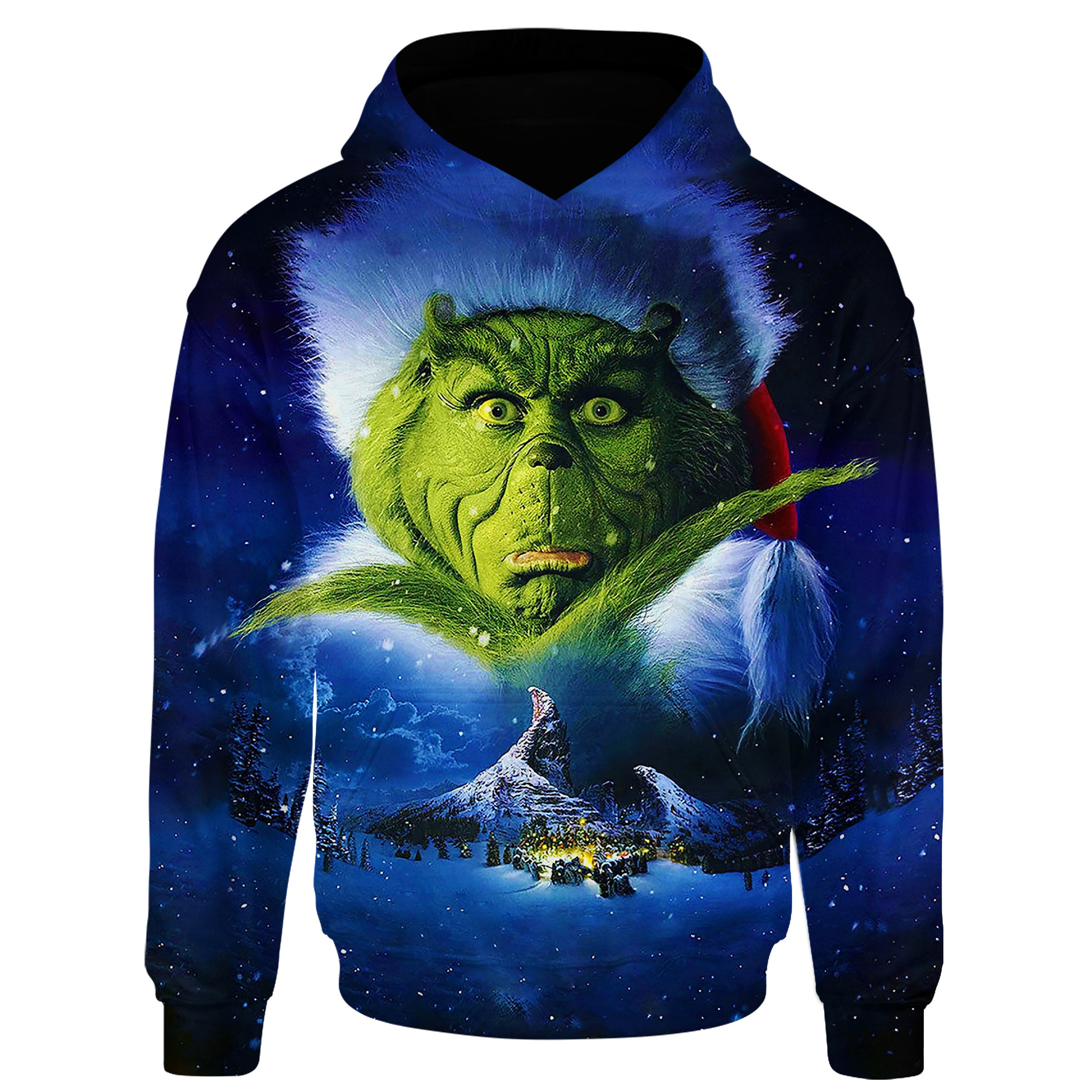 How The Grinch Stole Christmas Hoodie All Over Print Shirt
