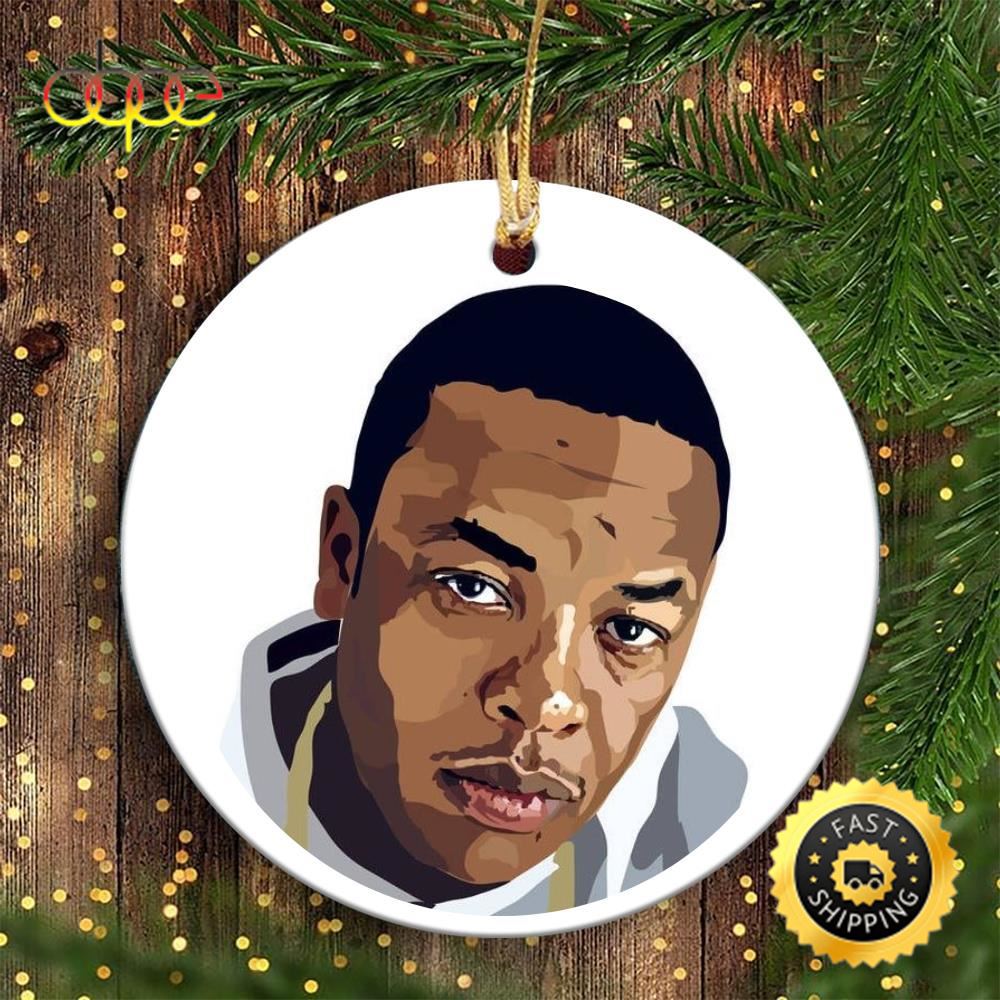 Jay Z Rapper Old School 90s Hip Hop Dancer Christmas Ornament