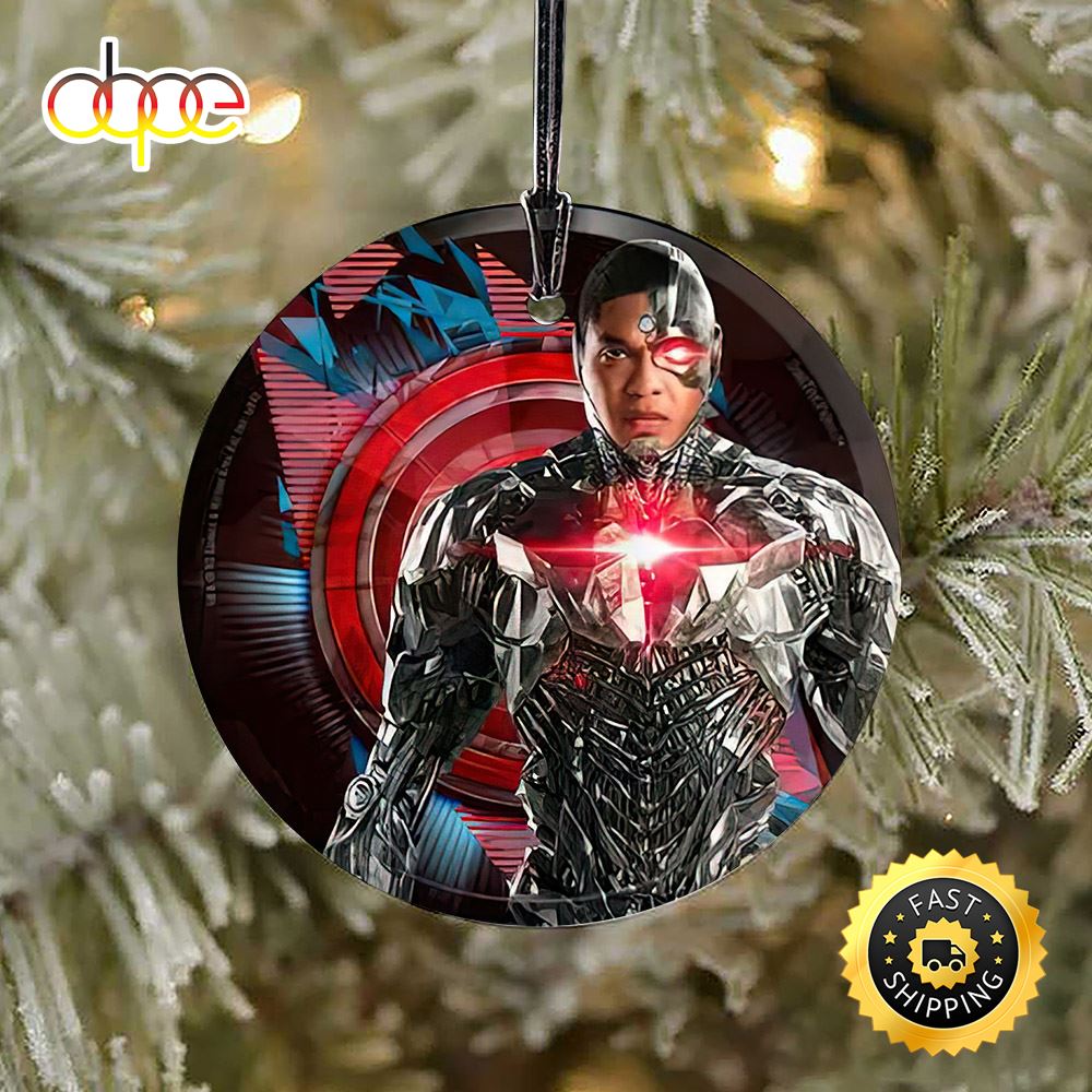 Justice League Movie Cyborg DC Ornaments