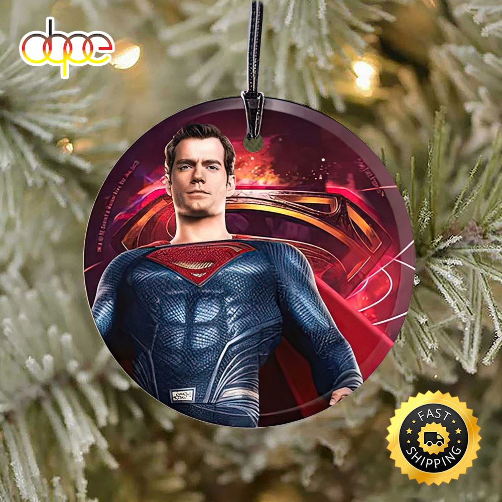 Justice League Movie Superman DC Ornaments