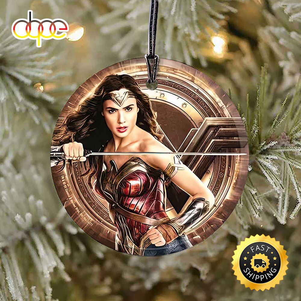 Justice League Movie Wonder Woman DC Ornaments