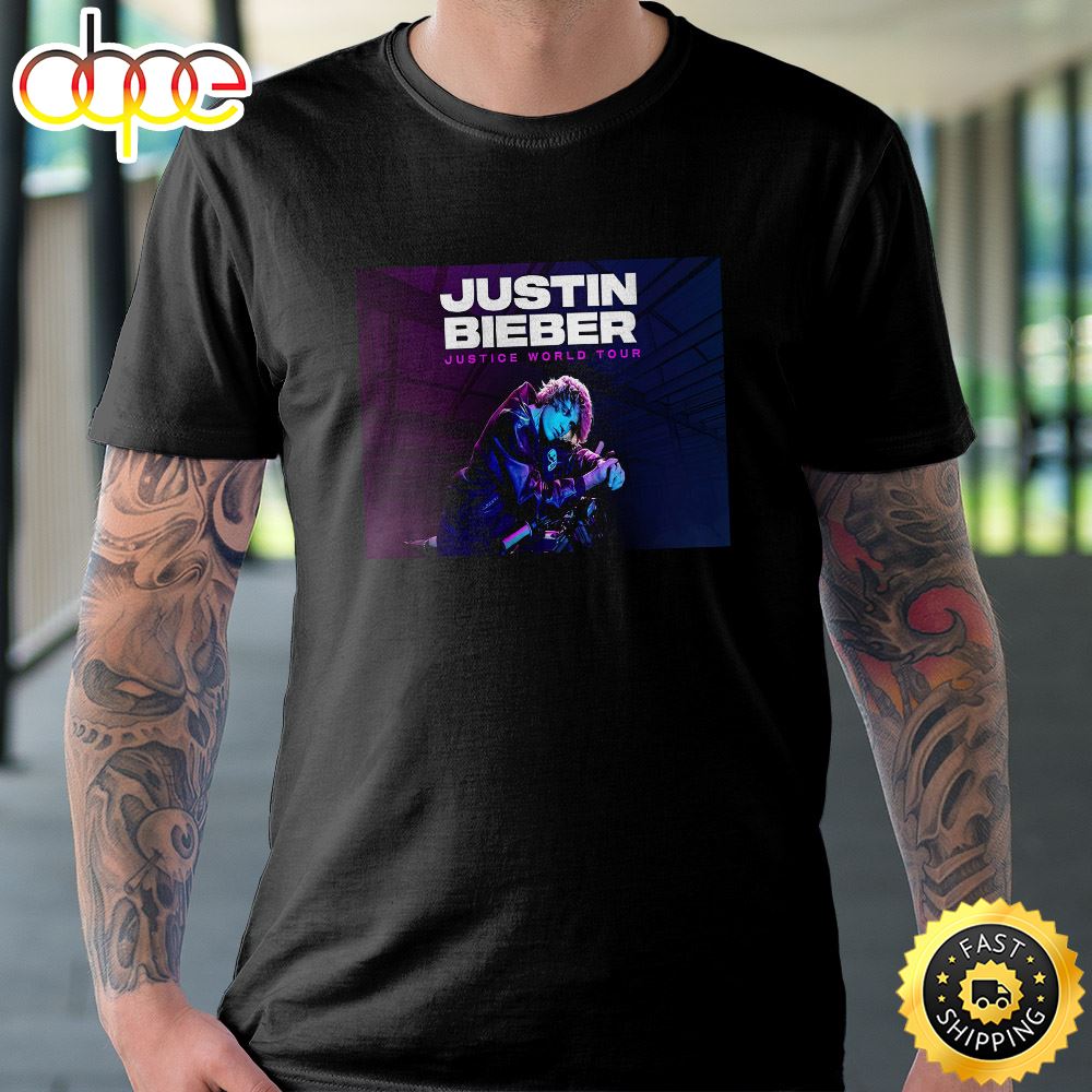Justin Bieber Justin World Tour 2022 2023 Unisex T Shirt
