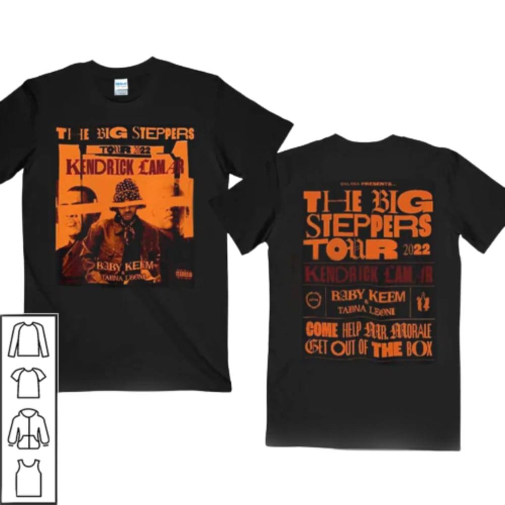 Kendrick Lamar Mr. Morale And The Big Steppers Tour 2022 T Shirt