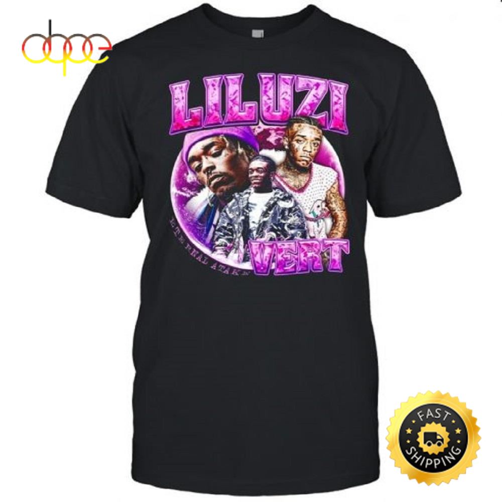 Lil Uzi Vert Announces Tour 2023 Unisex Black T Shirt