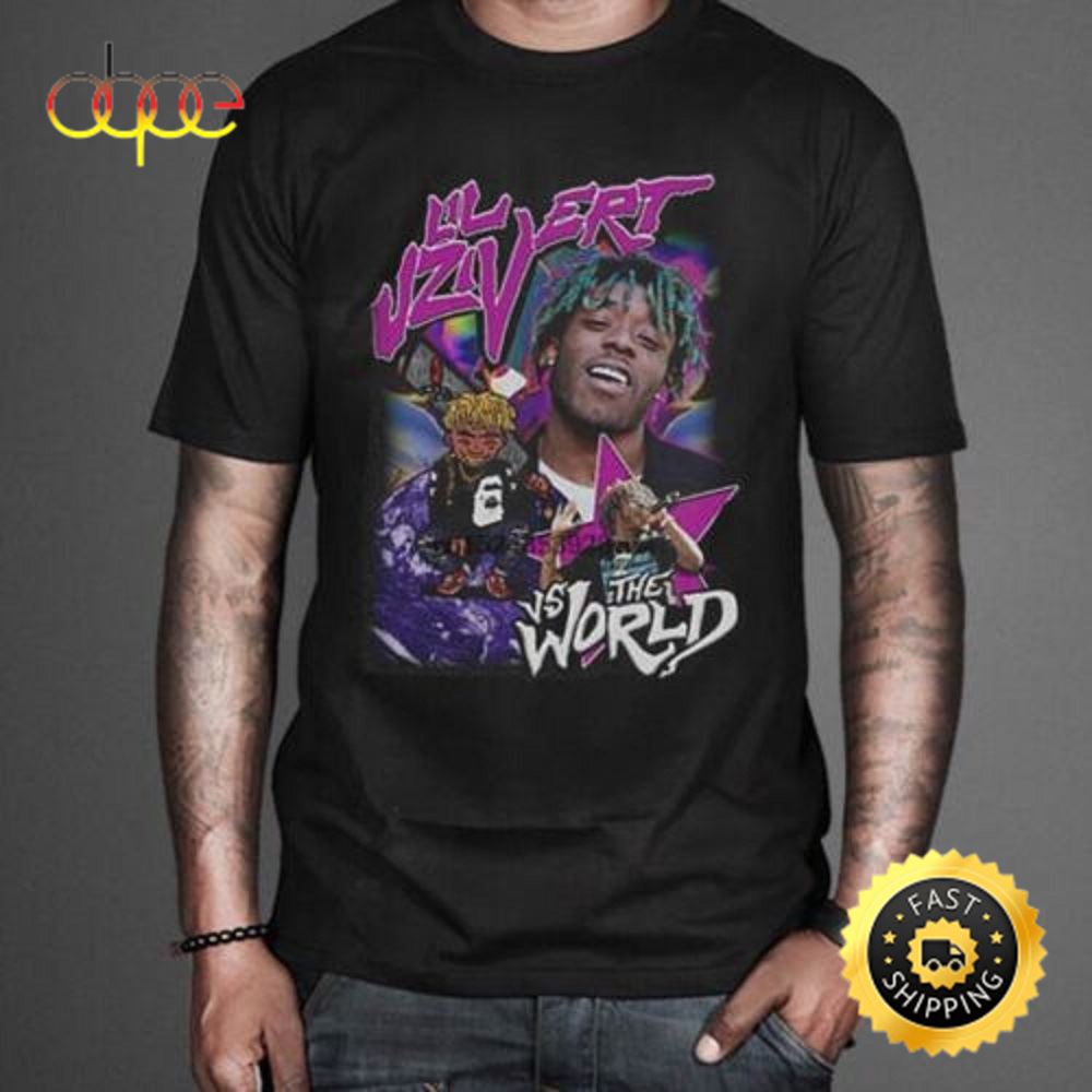 Lil Uzi Vert Inspired Hip Hop Rap Tee Tour 2023 New Black Unisex T Shirt