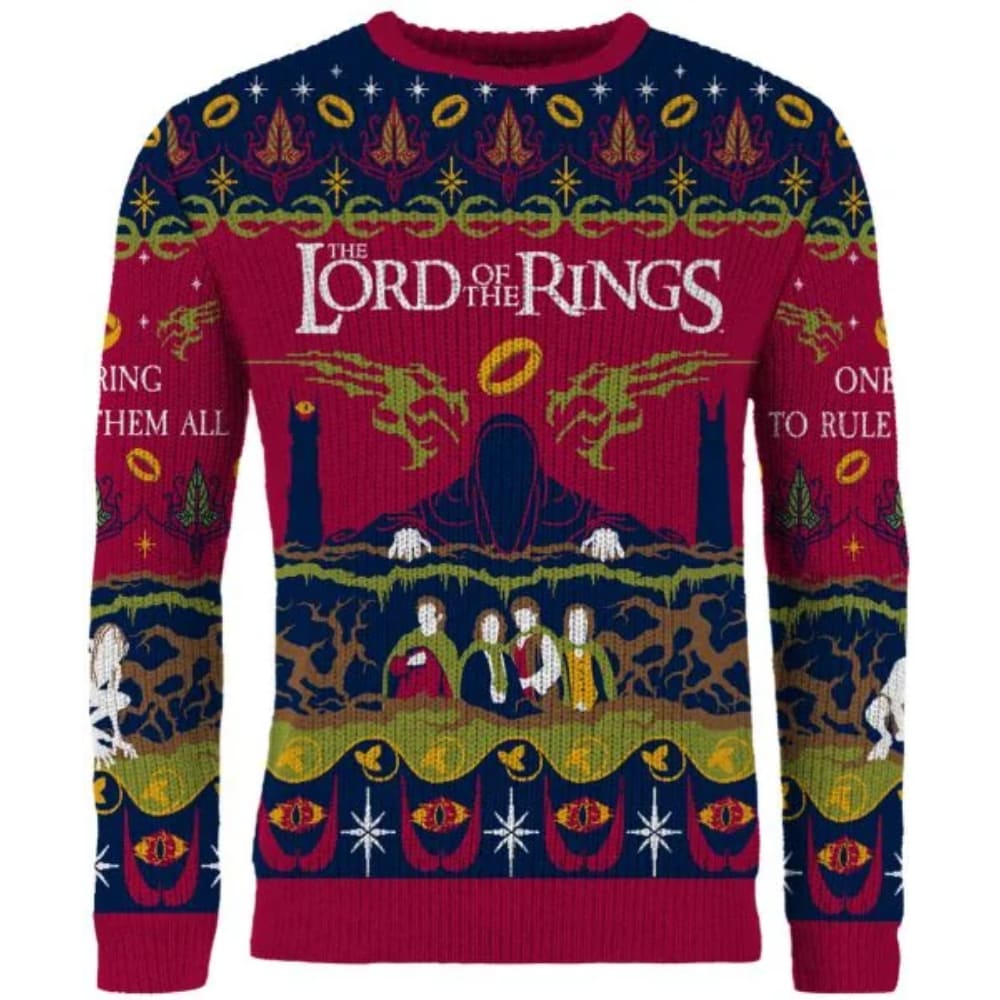 Lord Of The Rings One Sweater To Rule Them All Christmas Sweater