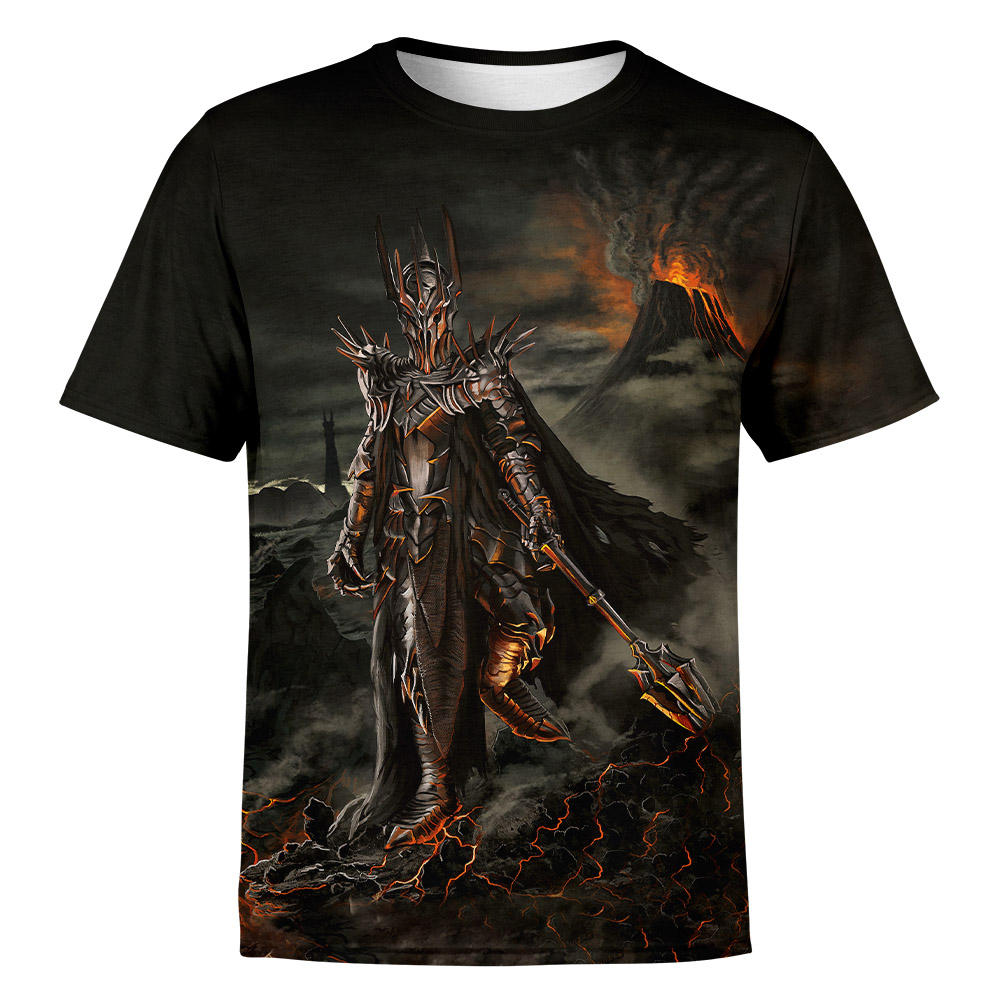 Lord Of The Rings Rings Of Power Sauron T Shirt All Over Print