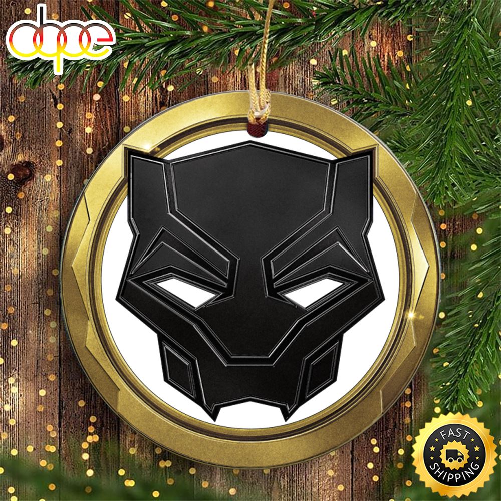 Marvel Black Panther Wakanda Forever Metal Badge Marvel Ornaments