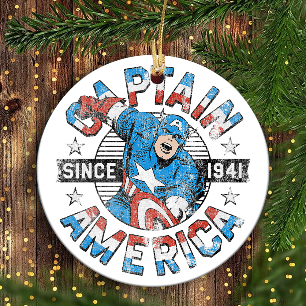 Marvel Captain America Avengers 1941 Marvel Ornaments