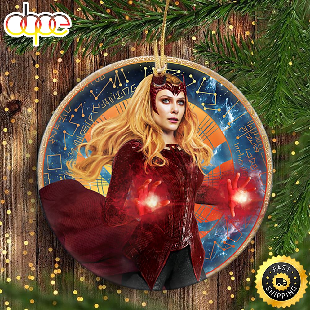 Marvel Doctor Strange In The Multiverse Of Madness Wanda Marvel Christmas Ornaments