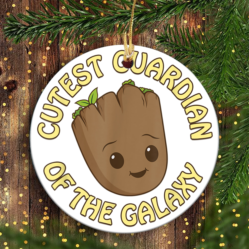 Marvel Studios I Am Groot Cutest Guardian In The Galaxy Marvel Ornaments