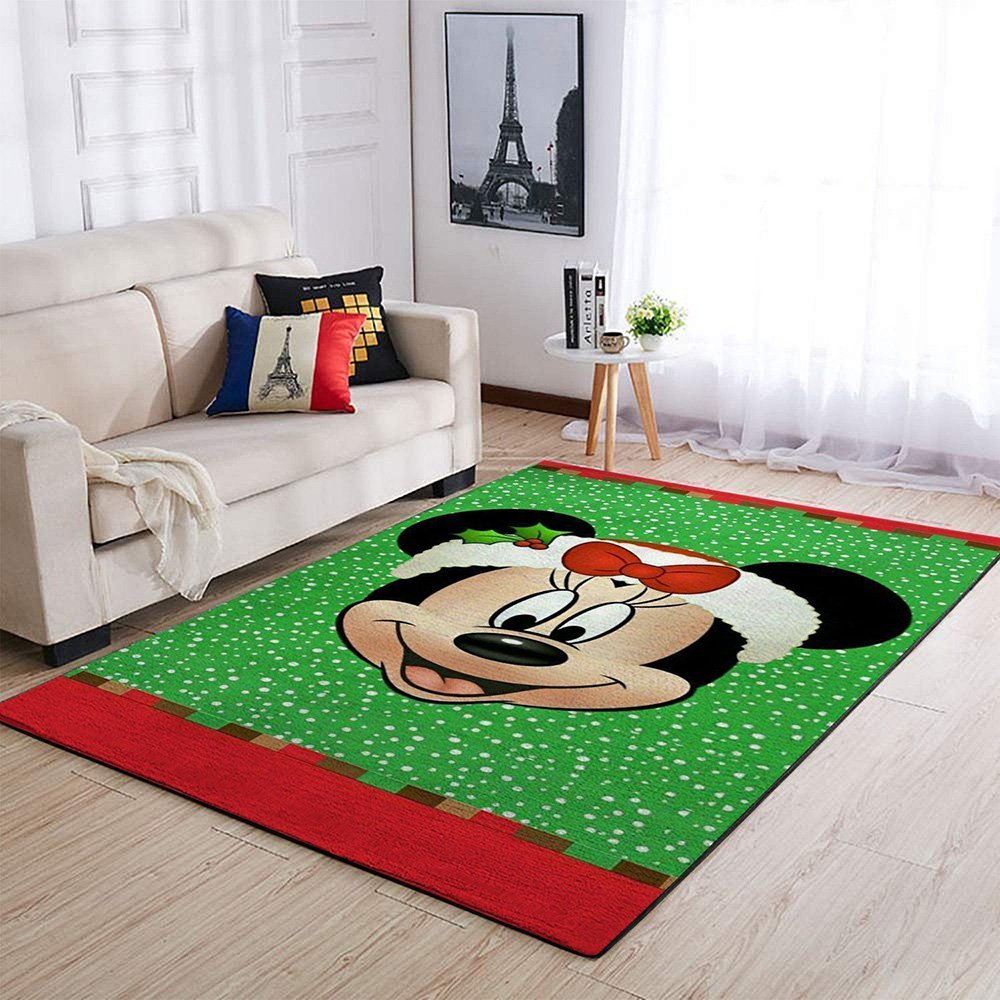 Mickey Mouse Christmas Disney Movie Decor Christmas Area Rug Carpet