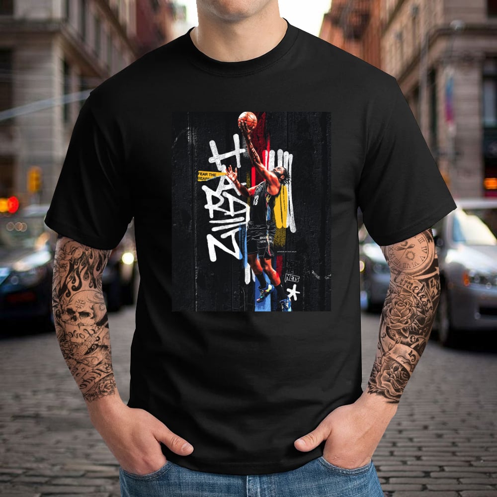 NBA. James Harden Nets T Shirt
