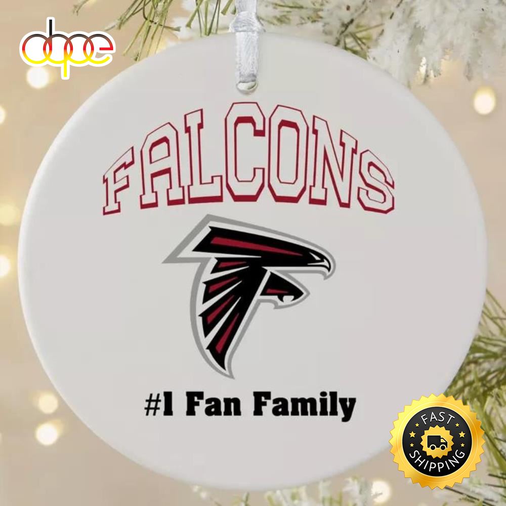 NFL Atlanta Falcons Personalized NFL Football Ornaments