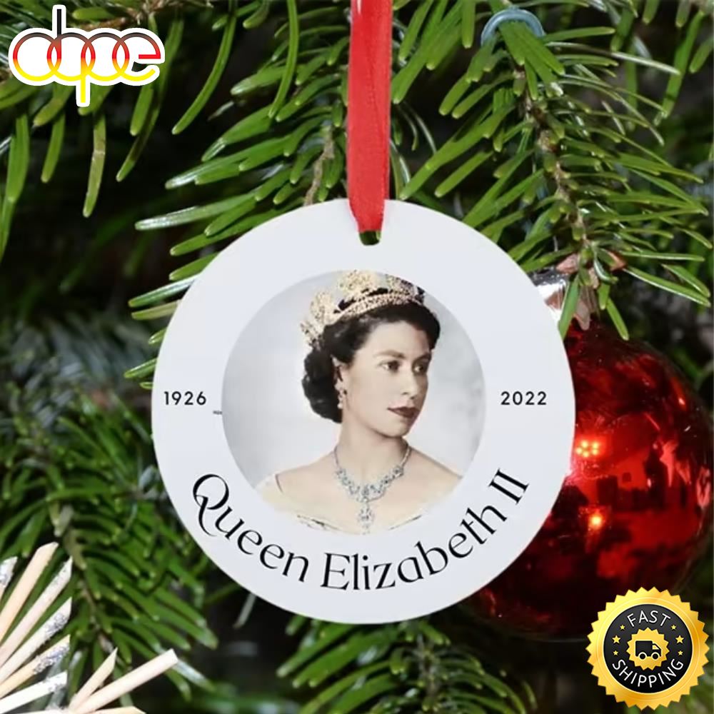 Queen Elizabeth Memorabilia Collectibles Queen Elizabeth II Christmas Ornament