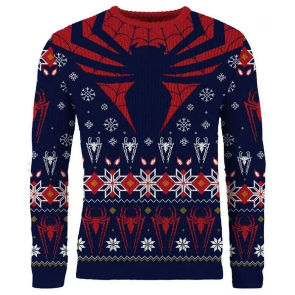 Spider Man Tis The Season To Be Spidey Christmas Sweater